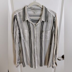 Free People Button Down Blouse